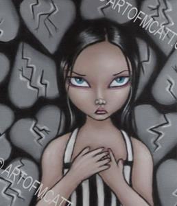 Detail Image for art BROKEN HEARTS GREY