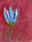Art: Blue Daisy by Artist Windi Rosson