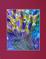 Art: Fresh Flowers Bouquet-sold by Artist LUIZA VIZOLI