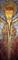 Art: GOLD ANGEL ICON ON WOOD by Artist LUIZA VIZOLI