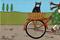 Art: the bike ride by Artist S. Olga Linville