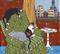 Art: Paris rain by Artist S. Olga Linville