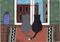 Art: townhouse cats by Artist S. Olga Linville