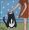 Art: meeting the hand by Artist S. Olga Linville