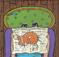 Art: view from above ~ evening press by Artist S. Olga Linville