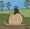 Art: snail trail by Artist S. Olga Linville