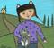 Art: short trip by Artist S. Olga Linville