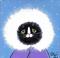 Art: purple parka by Artist S. Olga Linville