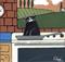 Art: cat helper? by Artist S. Olga Linville