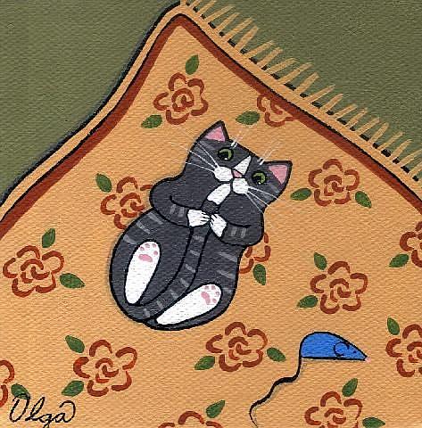 Art: ~tabby tail~ by Artist S. Olga Linville