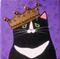 Art: ~king of cats~ by Artist S. Olga Linville