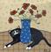 Art: ~poppy cat~ by Artist S. Olga Linville