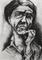 Art: Okie Woman by Artist David Mott