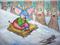 Art: Take A Slide On The Wild Side by Artist Nata ArtistaDonna