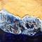 Art: The Stunned Amethystine Sea by Artist Gray Jacobik
