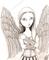 Art: ANGEL OF SADNESS by Artist Martin Catterton