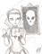 Art: MIRROR, MIRROR on the wall- (concept drawing)- by Artist Martin Catterton