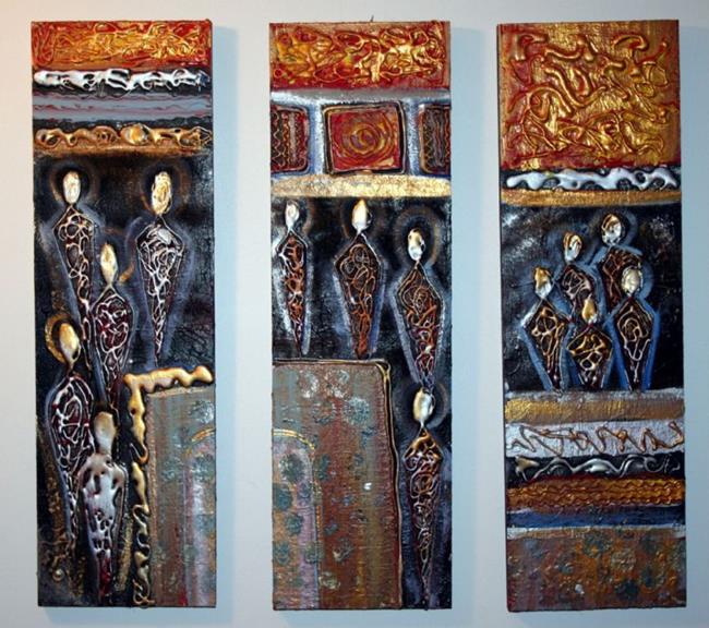 Art: PRAYER-sold by Artist LUIZA VIZOLI