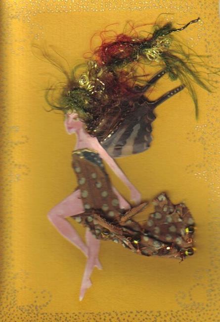 Art: Golden Fae by Artist Emily J White