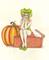 Art: Pumpkin Pie by Artist Emily J White