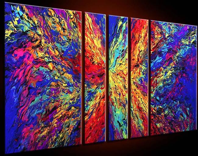 Art: across the universe by Artist Mary Capan