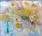 Art: Cup-Leaf Penstemmons and Friends by Artist Louise Hendry Womack