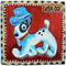 Art: toy dog stamp by Artist Naquaiya