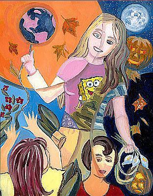 Art: Autumn's Child by Artist Erika Nelson