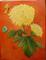 Art: Yellow Mums  by Artist Barbara Haviland