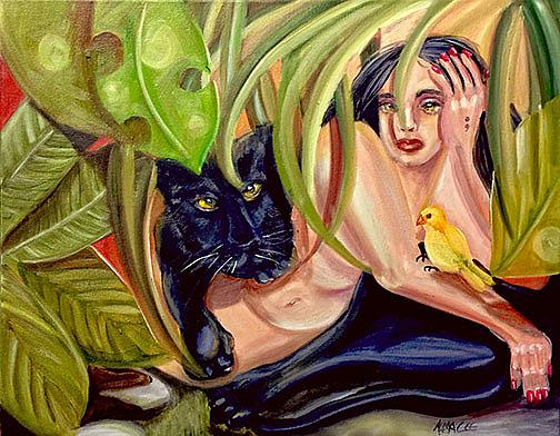 Art: Panther Chronicles by Artist Alma Lee