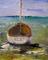 Art: Sailboat by Artist Delilah Smith