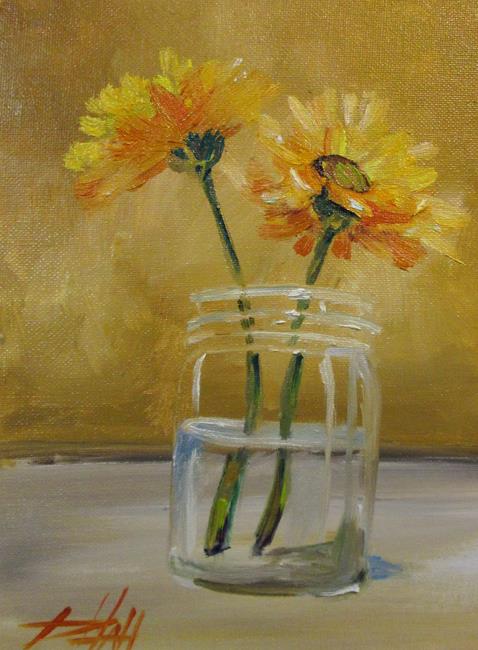 Art: Yellow Daisy by Artist Delilah Smith