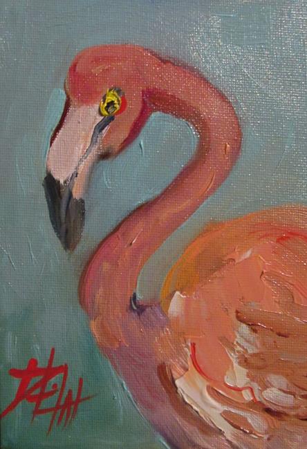 Art: Flamingo Dreams by Artist Delilah Smith