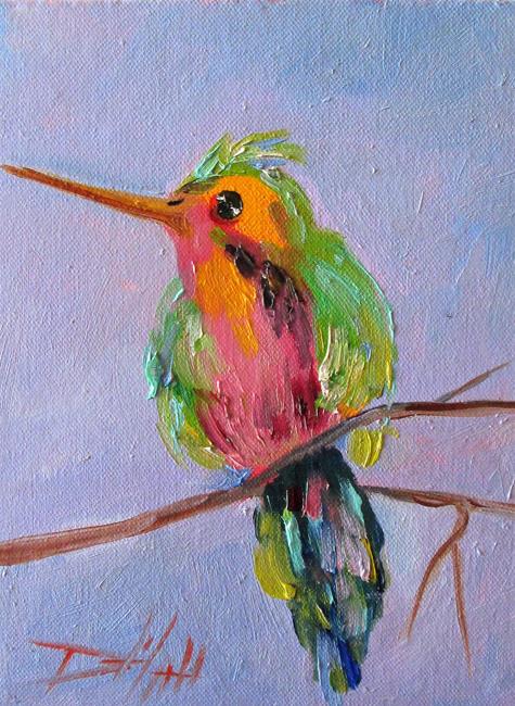 Art: Hummingbird No. 4 by Artist Delilah Smith