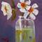 Art: Daffodils in a Jar by Artist Delilah Smith