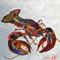 Art: Lobster No.7-sold by Artist Delilah Smith
