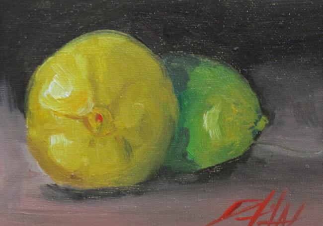 Art: Lemon and Lime by Artist Delilah Smith