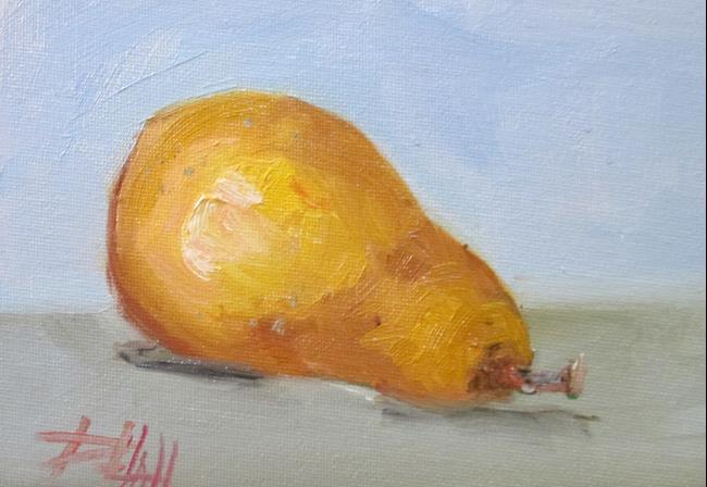 Art: Pear No. 2 by Artist Delilah Smith
