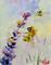 Art: Bees and Lavender No.7 by Artist Delilah Smith
