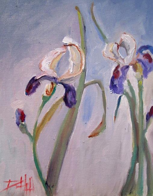 Art: Iris No.11-sold by Artist Delilah Smith