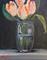 Art: Tulips in a Jar by Artist Delilah Smith