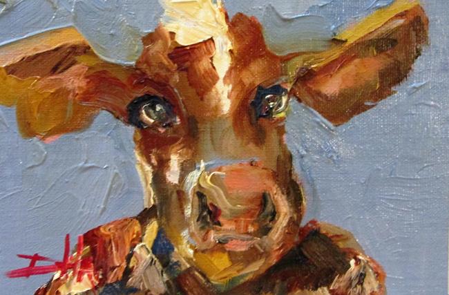 Art: Cow No. 17-sold by Artist Delilah Smith