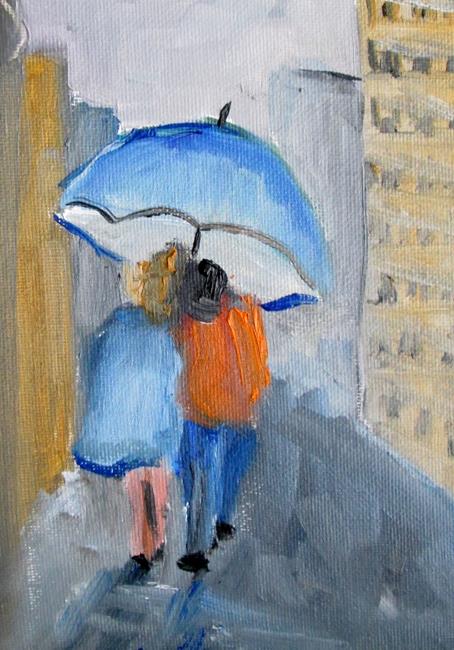Art: Umbrellas No. 3 by Artist Delilah Smith