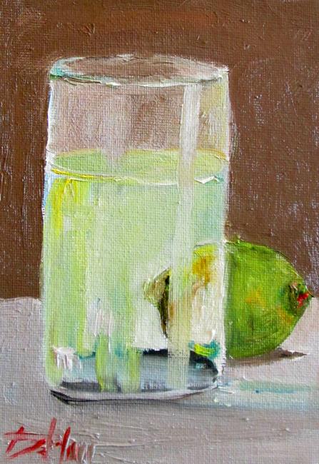 Art: Lime and Glass by Artist Delilah Smith