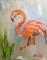 Art: Flamingo No. 27 by Artist Delilah Smith