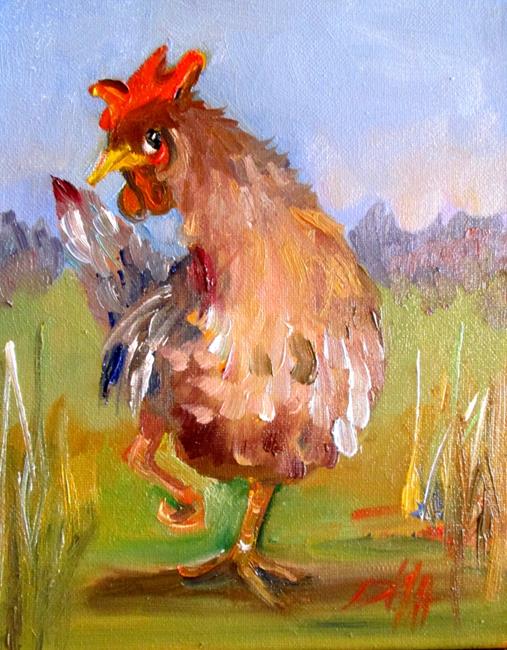 Art: Rooster No. 59 by Artist Delilah Smith