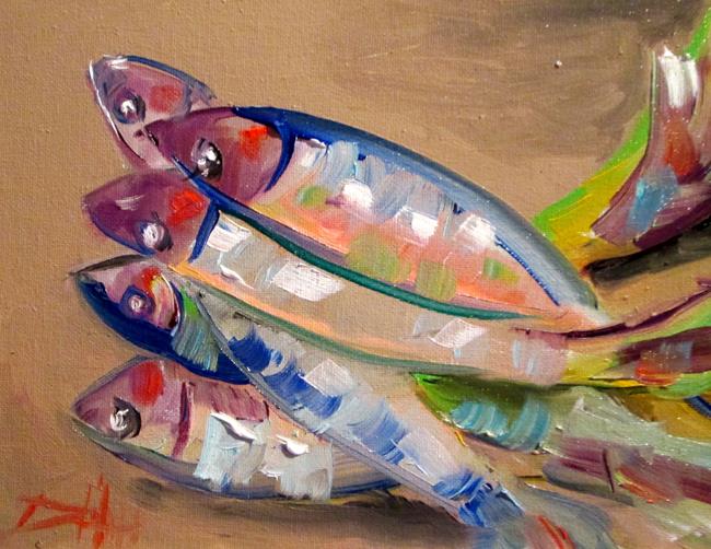 Art: Fresh Fish by Artist Delilah Smith