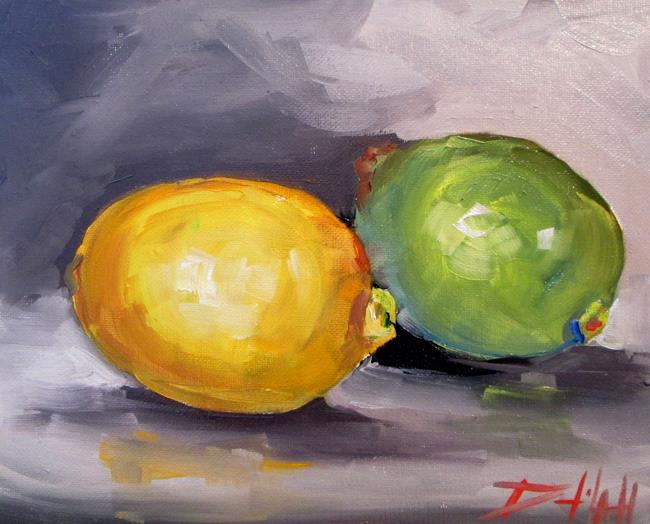Art: Lemon and Lime by Artist Delilah Smith