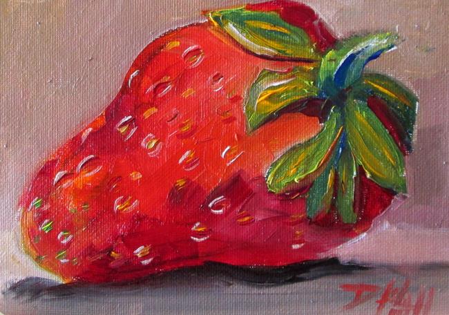Art: Strawberry No. 4 by Artist Delilah Smith