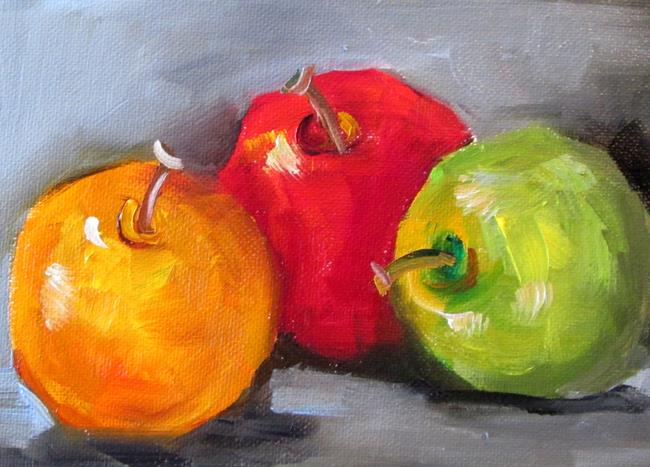 Art: Apples No. 28 by Artist Delilah Smith
